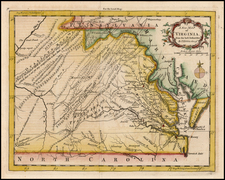 Mid-Atlantic and Southeast Map By London Magazine