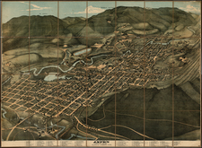 Rocky Mountains Map By Augustus Koch