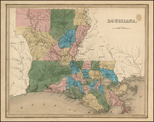 South Map By Thomas Gamaliel Bradford