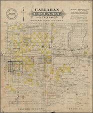 Texas Map By Augustus Gast