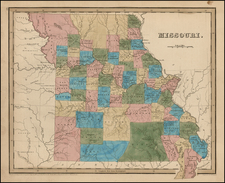 Midwest Map By Thomas Gamaliel Bradford