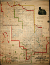 Plains and Rocky Mountains Map By Lord Baltimore Press