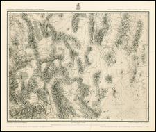 Southwest and California Map By George M. Wheeler