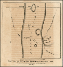 Southeast and North Carolina Map By Charles Stedman