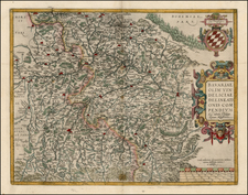 Germany Map By Abraham Ortelius