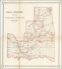 Plains Map By United States Department of the Interior