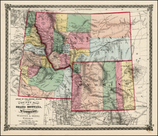 Plains and Rocky Mountains Map By H.H. Lloyd