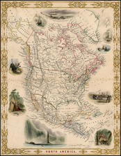 North America Map By John Rapkin