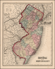 Mid-Atlantic Map By O.W. Gray