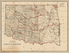 Plains and Southwest Map By General Land Office
