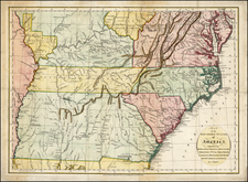 Mid-Atlantic, South, Southeast and Midwest Map By John Russell