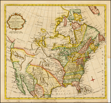 North America Map By John Lodge