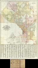  Map By O.P. Anderson Map & Blue Print Company