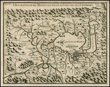 Mexico Map By Giovanni Francesco Gemelli Careri