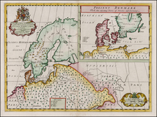 Baltic Countries and Scandinavia Map By Edward Wells