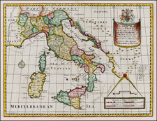 Italy Map By Edward Wells