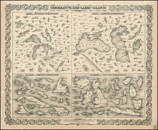 Midwest and Curiosities Map By G.W.  & C.B. Colton