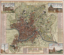 Italy Map By John Senex / John Harris