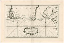 South Map By Jacques Nicolas Bellin