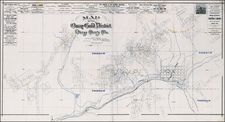 Southwest and Rocky Mountains Map By Wheeler & Hurlburt