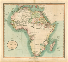 Africa and Africa Map By John Cary