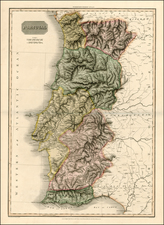 Portugal Map By John Pinkerton