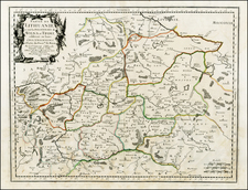 Poland, Russia and Ukraine Map By Nicolas Sanson