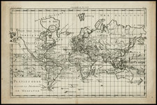 World Map By Rigobert Bonne