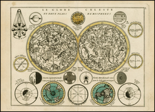 Celestial Maps Map By George Louis Le Rouge