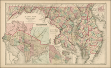 Mid-Atlantic Map By Frank A. Gray