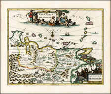 South America Map By John Ogilby