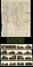 Rocky Mountains Map By W.H.  Lawrence & Co. / Mills Engraving Co.