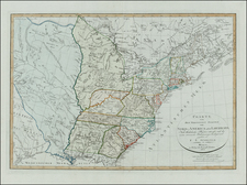 United States, South, Midwest and Plains Map By Franz Ludwig Gussefeld