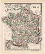 France Map By OW Gray
