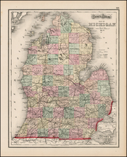 Midwest Map By O.W. Gray