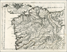 Spain Map By Giacomo Giovanni Rossi / Giacomo Cantelli da Vignola