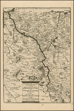 France Map By Nicolas de Fer