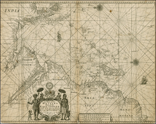 India, Other Islands, Central Asia & Caucasus, South Africa, East Africa and African Islands, including Madagascar Map By Samuel Thornton