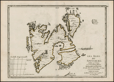 Polar Maps, Russia and Scandinavia Map By Georges Louis Le Rouge