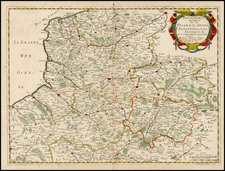 France Map By Nicolas Sanson