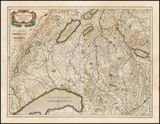 Switzerland Map By Willem Janszoon Blaeu