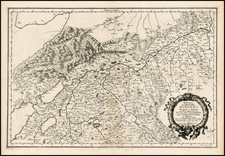 Switzerland Map By Guillaume Sanson