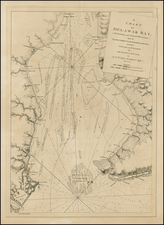 Mid-Atlantic Map By Joseph Frederick Wallet Des Barres