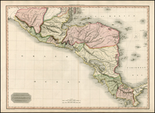 Mexico and Central America Map By John Pinkerton