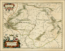 Spain Map By Johannes Blaeu