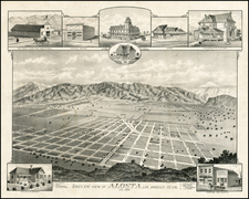California Map By E.S. Moore