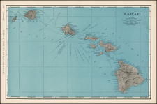 Hawaii and Hawaii Map By Rand McNally & Company