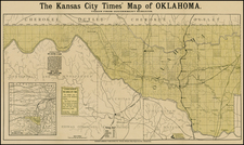 Plains and Southwest Map By Hudson Kimberly Publishing Company