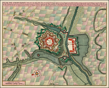  Map By Johannes Covens  &  Cornelis Mortier