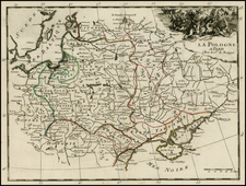 Poland Map By Georges Louis Le Rouge